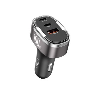 XO ŁAD SAM. CC61 PD QC3.0 100W USB-C USB Lightning czarny