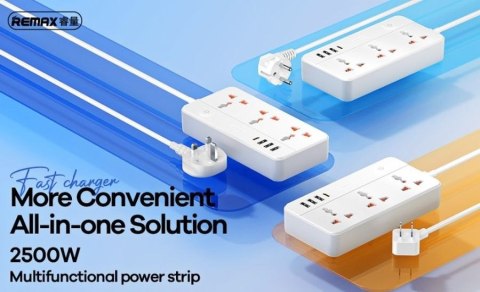 PRZEDŁUŻACZ REMAX KIDDY SERIES POWER STRIP 20W RP-U153 WHITE