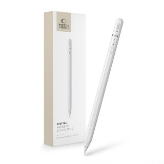 TECH-PROTECT DIGITAL MAGNETIC STYLUS PEN "3" IPAD BIAŁY RYSIK