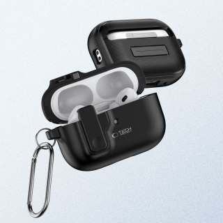 TECH-PROTECT ETUI SLIM HOOK AIRPODS PRO 1/2 BLACK