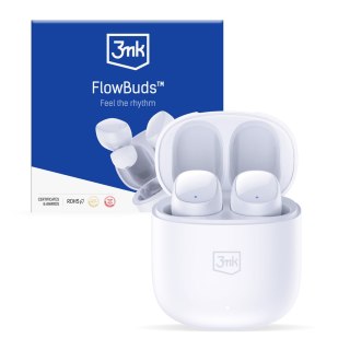 3MK SŁUCHAWKI FLOWBUDS WHITE BEZPRZEWODOWE