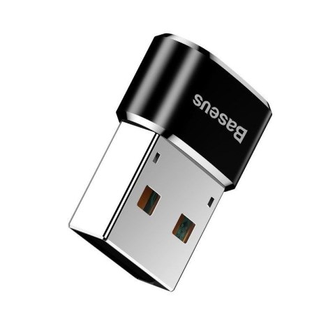 ADAPTER BASEUS USB-C/USB-A 3A BLACK