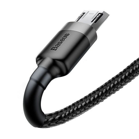 KABEL BASEUS CAFULE USB/MICRO USB 2A 3M BLACK/GREY