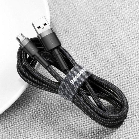 KABEL BASEUS CAFULE USB/MICRO USB 2A 3M BLACK/GREY