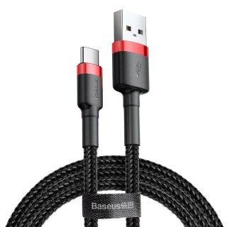 KABEL BASEUS CAFULE USB/USB-C 2A 3M RED/BLACK