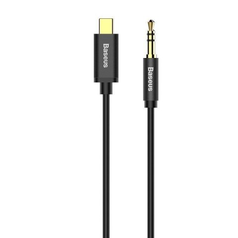 KABEL BASEUS YIVEN USB-C - JACK 3,5MM AUDIO 1.2M BLACK