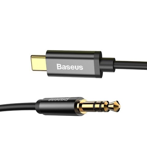 KABEL BASEUS YIVEN USB-C - JACK 3,5MM AUDIO 1.2M BLACK