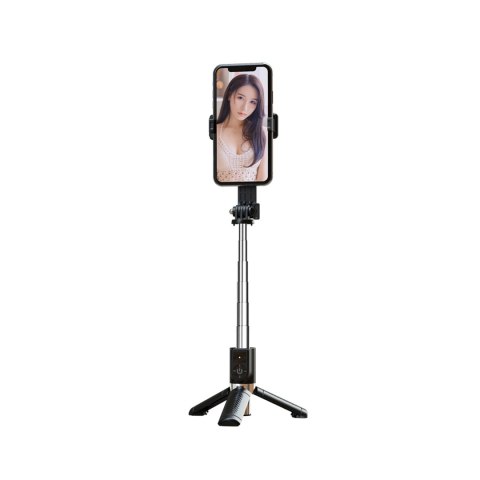 XO SELFIESTICK Bluetooth TRIPOD SS10 80cm Czarny