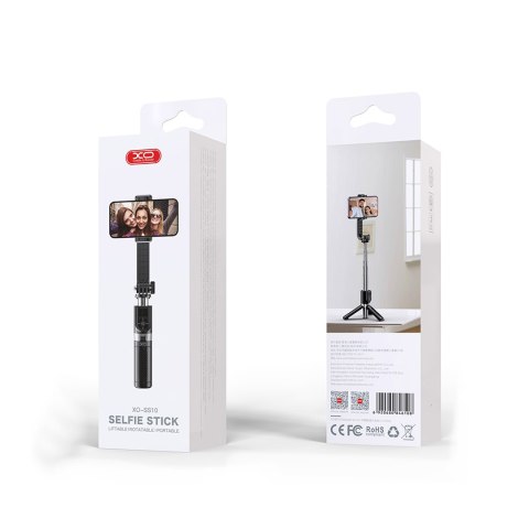 XO SELFIESTICK Bluetooth TRIPOD SS10 80cm Czarny