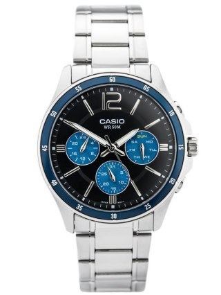 ZEGAREK MĘSKI CASIO MTP-1374D 2AV (zd063c) + BOX