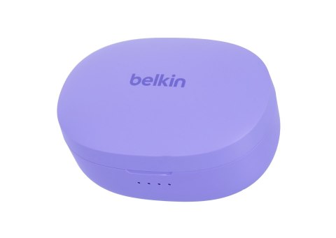 Słuchawki bezprzewodowe douszne Belkin SoundForm Bolt True Wireless Earbuds BT5.2 IPX4 Lavender