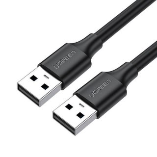 Ugreen kabel przewód USB 2.0 męski - USB 2.0 męski 0,5 m czarny