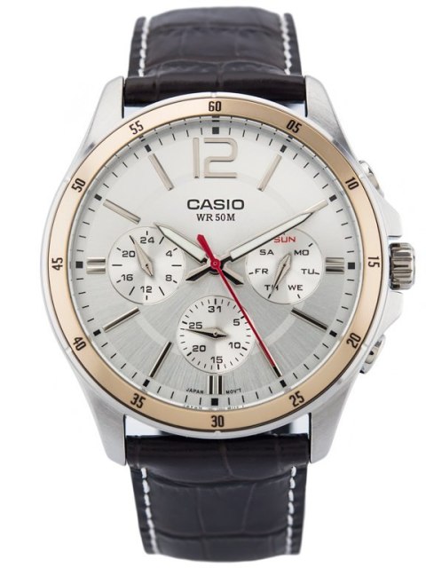 ZEGAREK MĘSKI CASIO MTP-1374L-7AVDF (zd064a) + BOX