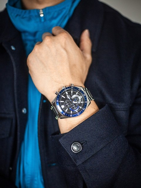 Zegarek Męski Casio Edifice 49mm EFV-620D-1A2 + BOX