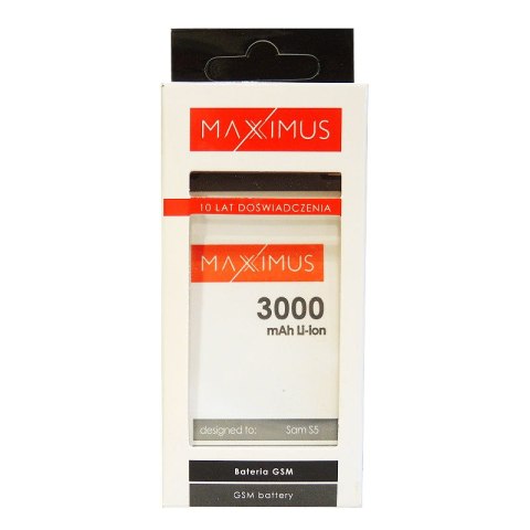 Bateria MAXXIMUS Samsung GALAXY S5 3000 mAh EB-BG900BBE