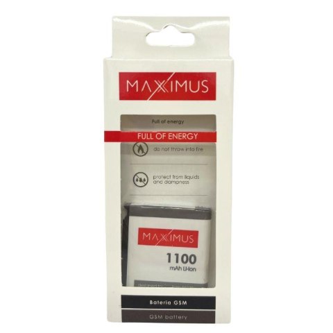 Bateria MAXXIMUS Samsung S5230 1100mAh Li-Ion AB553443CE