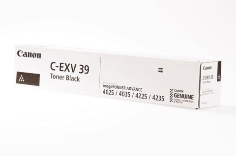 Oryginalny Toner Czarny Canon iR4025, iR4035, iR4225, iR4235 (C-EXV39, CEXV39, 4792B002)