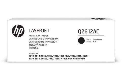 Oryginalny Toner Czarny HP LaserJet 1010, 1012, 1015, 1018, 1020, 1022, 3015, 3020, 3030, 3050, 3052, 3055, M1005 MFP, M1319F MF