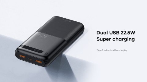 POWERBANK REMAX PILOTEER SERIES 20000mAh RPP-72 PD 20W+QC 22,5W BLACK