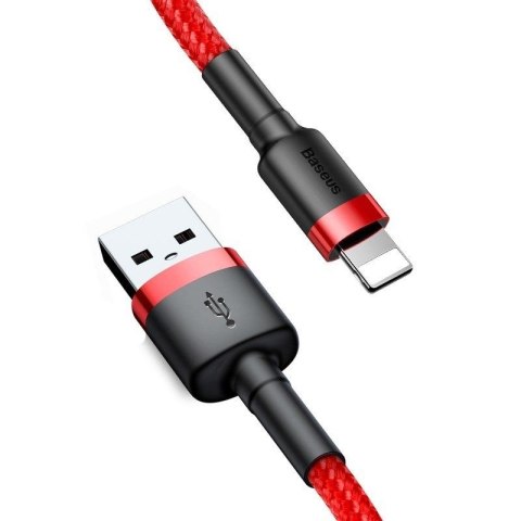 KABEL BASEUS CAFULE USB/LIGHTNING 2.4A 1M RED