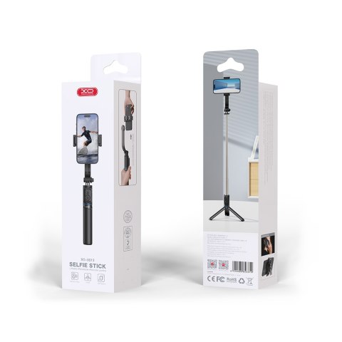 XO SELFIESTICK Bluetooth TRIPOD SS13 106cm Czarny