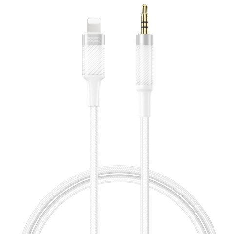 XO kabel audio NB-R279A Lightning-jack 3,5mm 1m biały