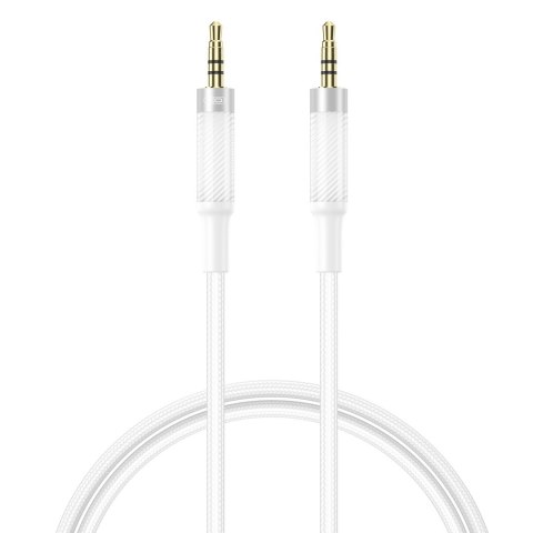 XO kabel audio NB-R279C jack-jack 3,5mm 1m biały