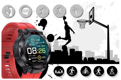 SMARTWATCH MĘSKI GRAVITY GT8-5 - z GPS (sg017e)