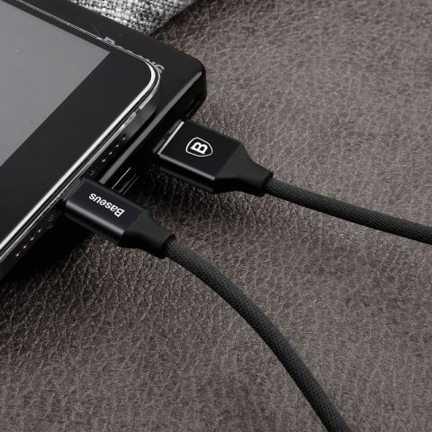 KABEL BASEUS YIVEN MICRO USB BLACK 1.5M