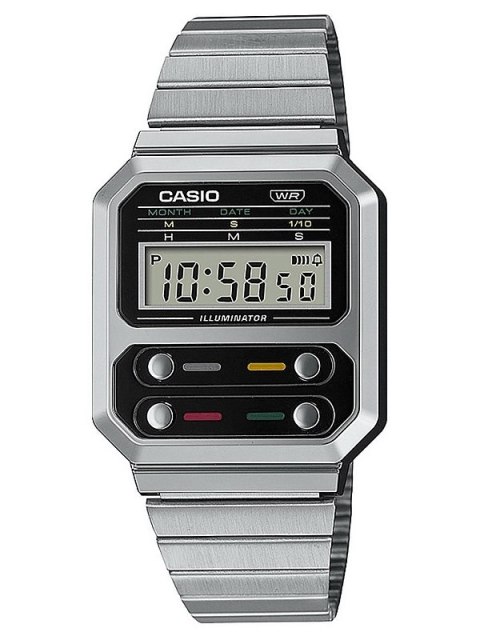 ZEGAREK UNISEX CASIO VINTAGE A100WE-1AEF (zd167a) + BOX