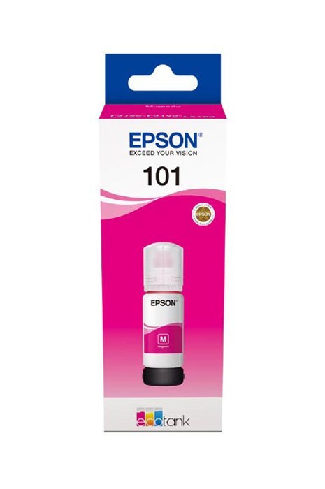 Oryginalny Tusz w butelce Magenta Epson 101 (T03V3, C13T03V34A)