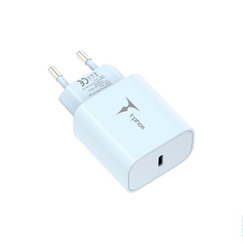 Ładowarka sieciowa T-PHOX MODERATE SERIES T-PP11 20W + KABEL USB-C/USB-C 60W BLUE