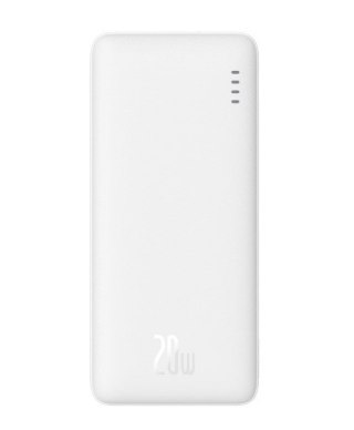 POWERBANK BASEUS AIRPOW 20W 10000mah PLUS KABEL USB-C 30cm BIAŁY