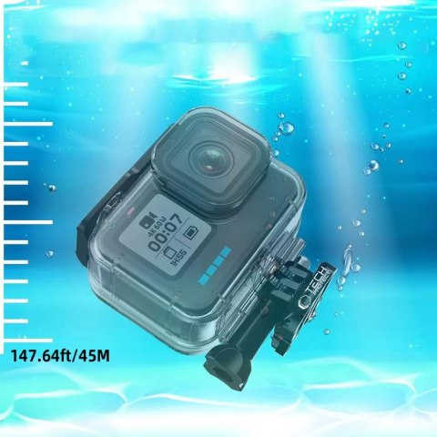 TECH-PROTECT WATERPROOF CASE GOPRO HERO 9/10/11/12 CLEAR GA200