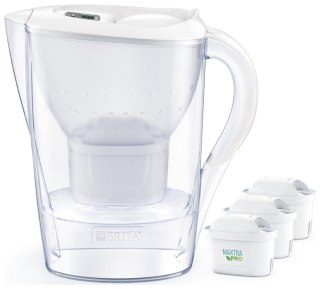 Dzbanek filtrujący Brita Marella+3 Maxtra Pro PP (biały ; 2,4l)