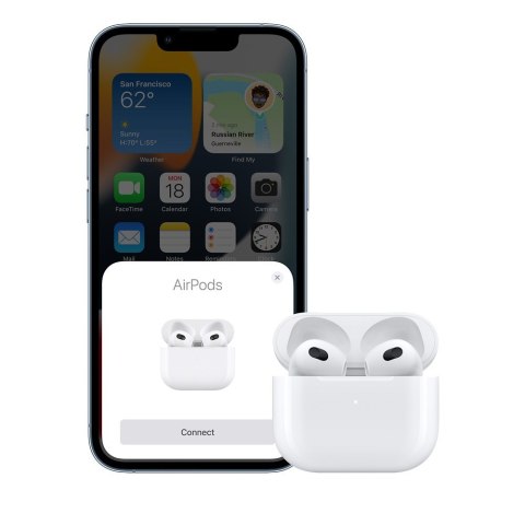 Apple AirPods (3rd generation) with Lightning Charging Case (WYPRZEDAŻ)