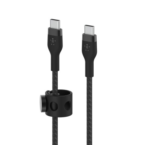 BELKIN KABEL USB-C M/M 2.0 OPLOT, SILICON, 3M BLK