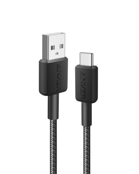 Kabel Anker 322 USB-A do USB-C 0.9m czarny