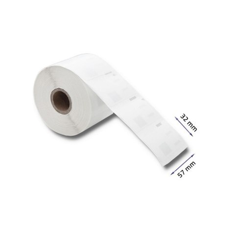 QOLTEC ETYKIETY DO DYMO LW-11354 | S0722540 | 57 X 32 MM | 1000 SZTUK