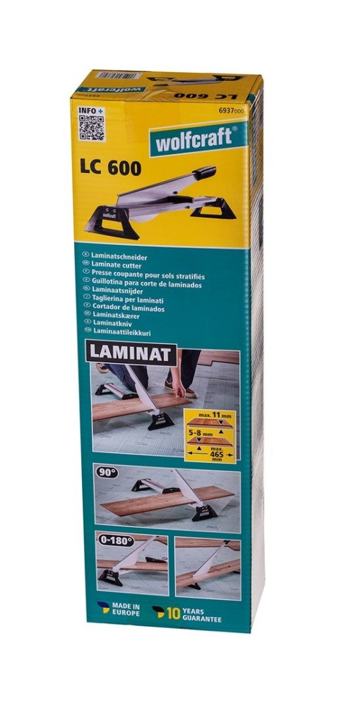 Gilotyna do paneli Wolfcraft LC 600 laminowane