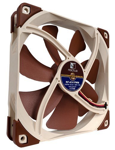 Wentylator NOCTUA 140mm NF-A14 PWM SSO2, AAO Frame