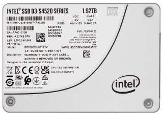 Dysk SSD Solidigm (Intel) S4520 1.92TB SATA 2.5" SSDSC2KB019TZ01 (DWPD up to 3)