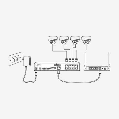 Rejestrator Reolink NVS8 2TB