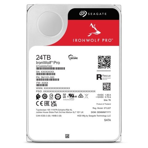 HDD Seagate IronWolf Pro 24TB SATA ST24000NT002