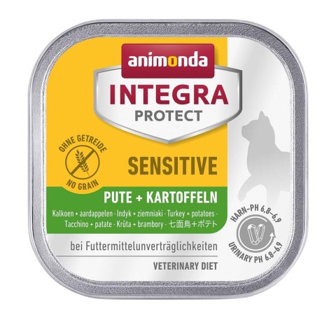 ANIMONDA Integra Protect Sensitive indyk z ziemniakami - mokra karma dla kota - 100g