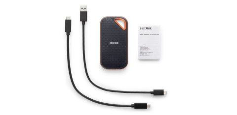 Dysk zewnętrzny SSD SanDisk Extreme PRO Portable (2TB; USB 3.2; 2000 MB/s; SDSSDE81-2T00-G25)