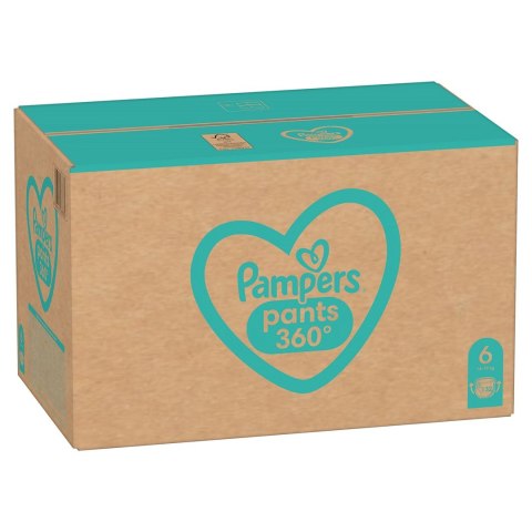 PAMPERS Pieluchomajtki MTH Rozm 6, 15+kg, 132szt