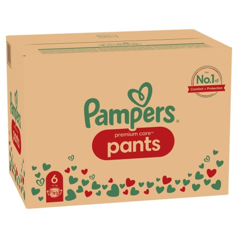 Pieluchy PAMPERS Premium PANTS MTH rozm 6 (15-25kg) 93szt