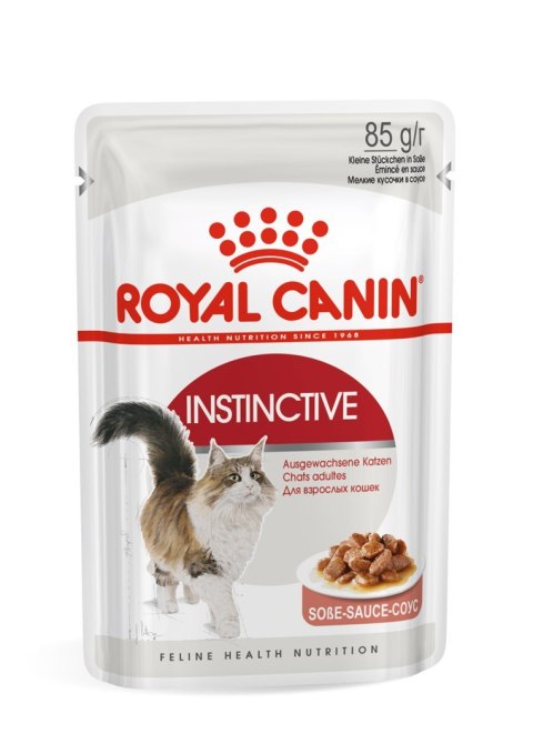 ROYAL CANIN FHN Instinctive w sosie - mokra karma dorosłych kotów - 12x 85 g