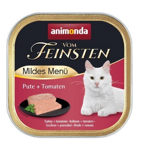 ANIMONDA vom Feinsten Mildes Menu Indyk z pomidorami - mokra karma dla kota - 100g